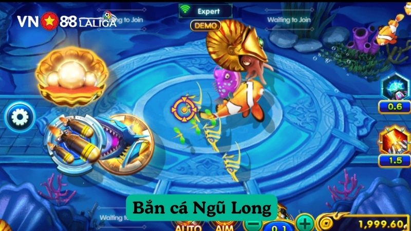 Bắn cá Ngũ Long VN88: Tựa game bắn cá đổi thưởng đỉnh cao
