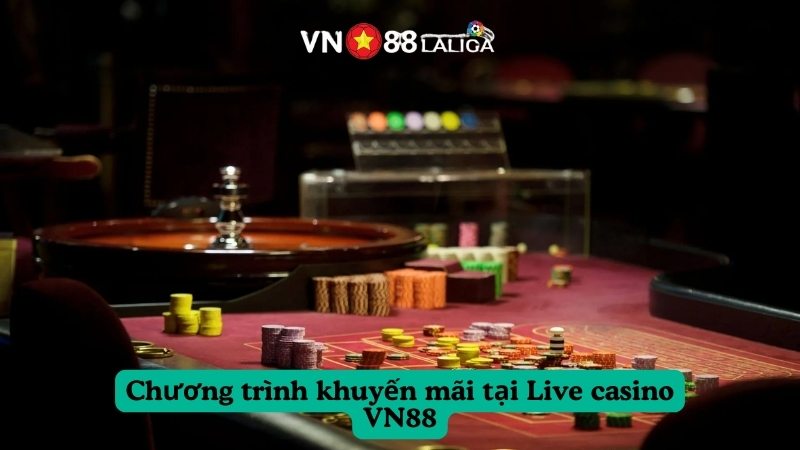 Giao diện trực quan và dễ sử dụng của Live casino VN88